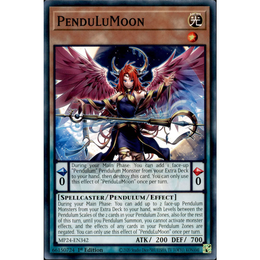 PenduLuMoon MP24-EN342 Yu-Gi-Oh! Card from the Mega Tin 2024 Mega Pack Set