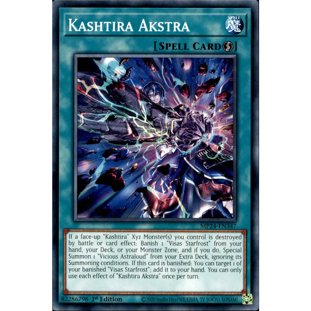 Kashtira Akstra MP24-EN347 Yu-Gi-Oh! Card from the Mega Tin 2024 Mega Pack Set