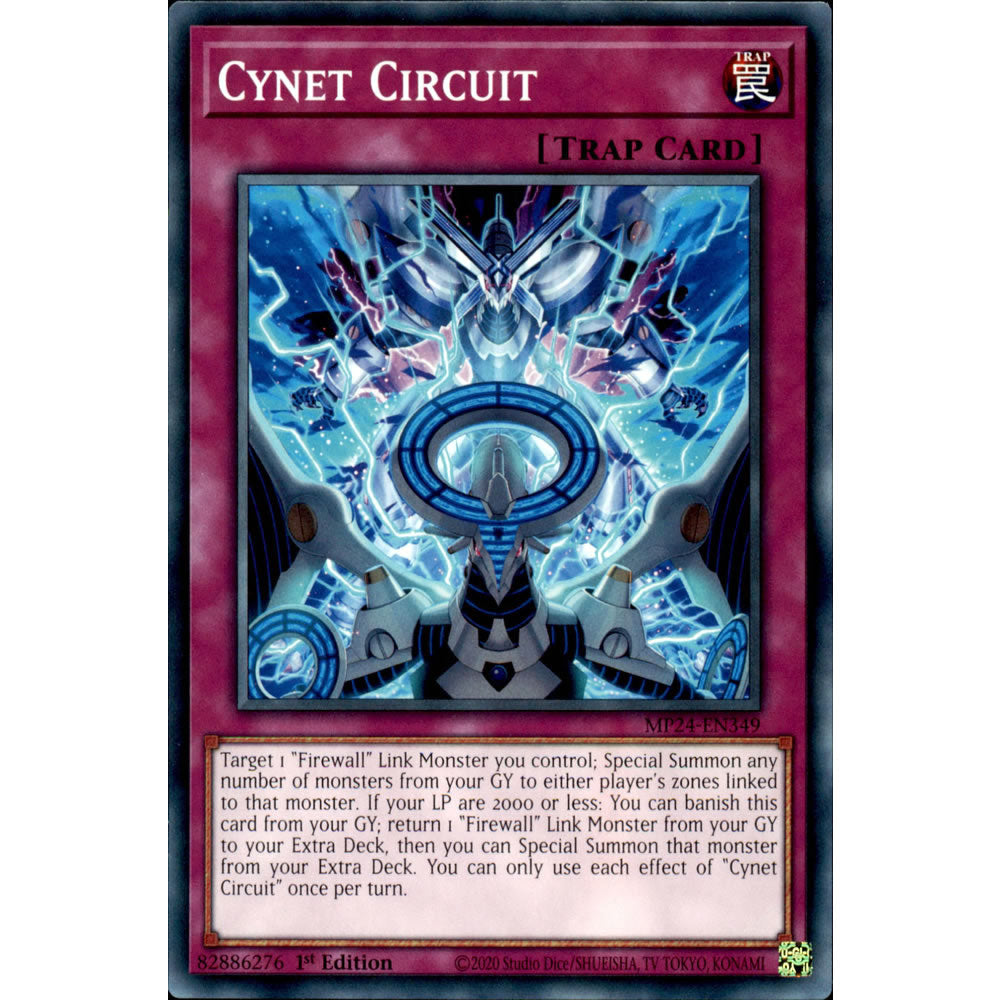 Cynet Circuit MP24-EN349 Yu-Gi-Oh! Card from the Mega Tin 2024 Mega Pack Set