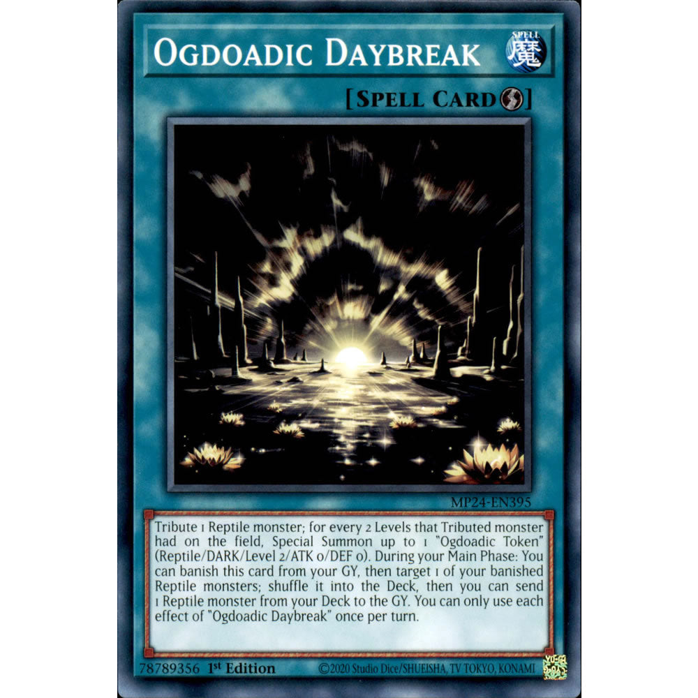 Ogdoadic Daybreak MP24-EN395 Yu-Gi-Oh! Card from the Mega Tin 2024 Mega Pack Set