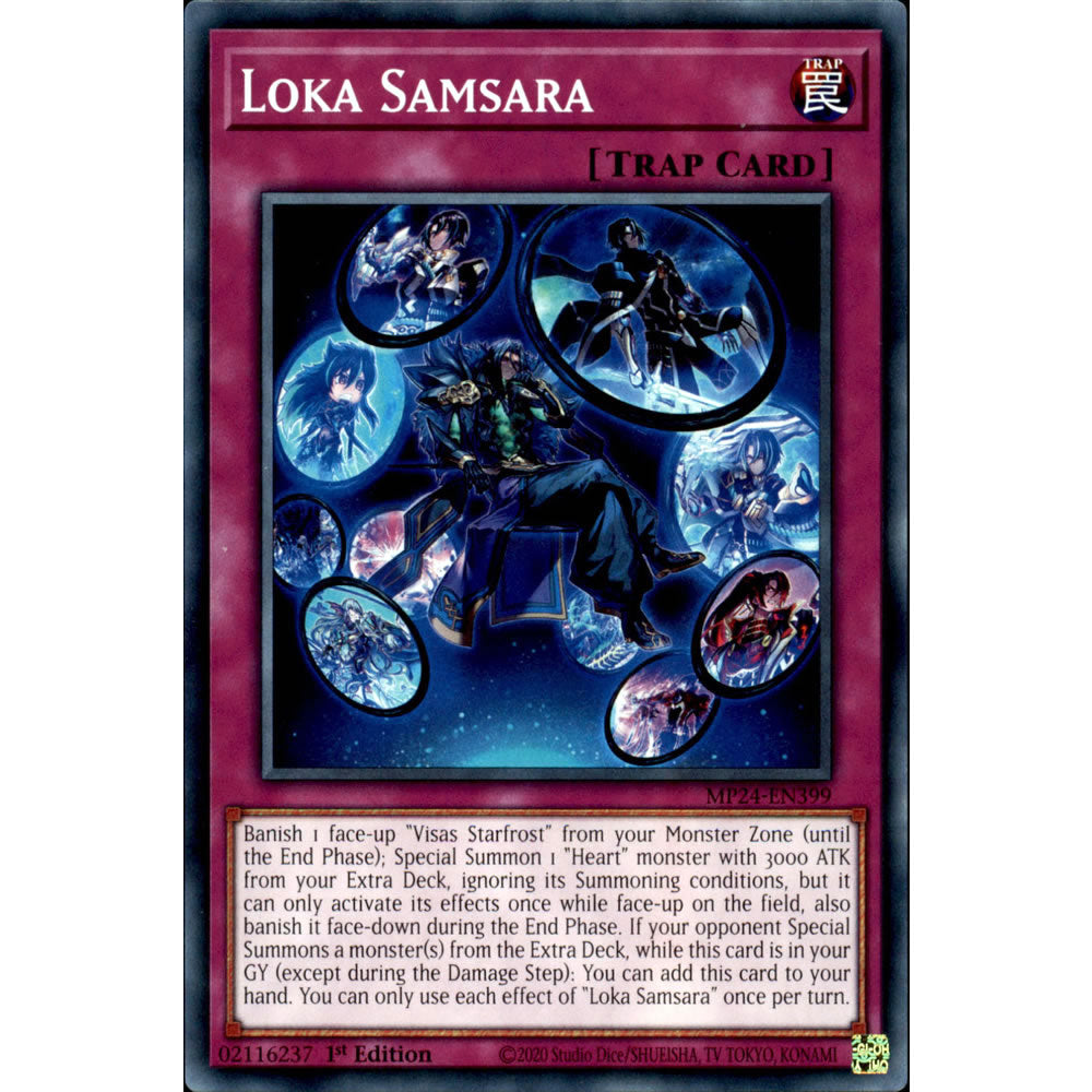 Loka Samsara MP24-EN399 Yu-Gi-Oh! Card from the Mega Tin 2024 Mega Pack Set