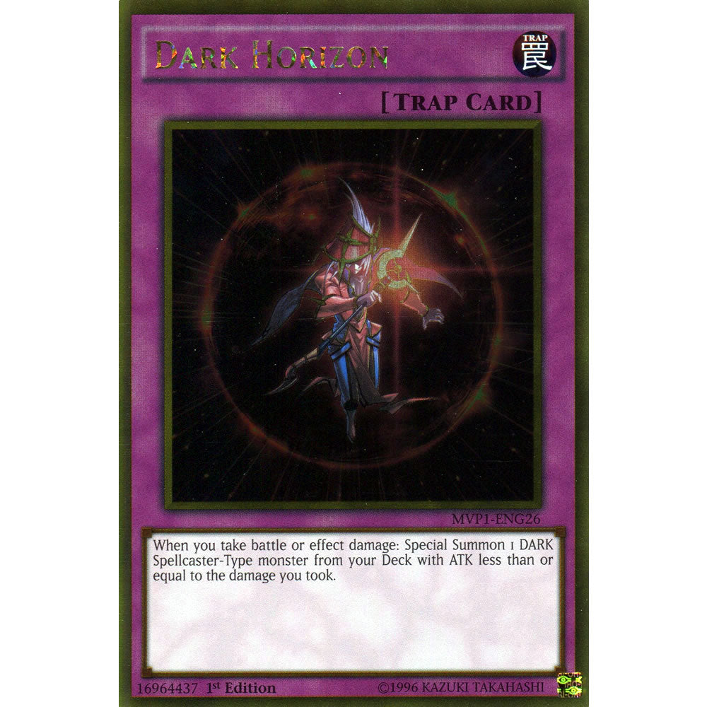 Dark Horizon MVP1-ENG26 Yu-Gi-Oh! Card from the The Dark Side of Dimensions Movie Gold Edition Set