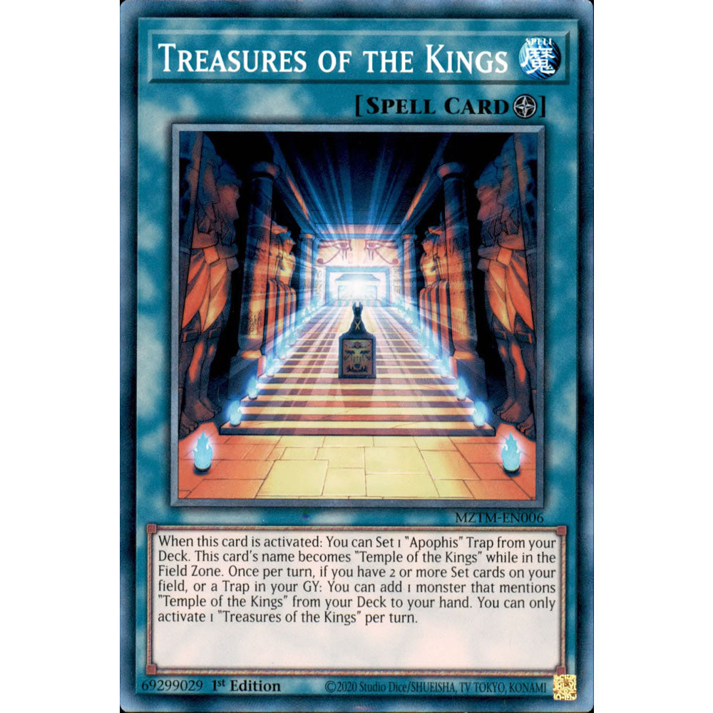 Treasures of the Kings MZTM-EN006 Yu-Gi-Oh! Card from the Maze of the Master Set