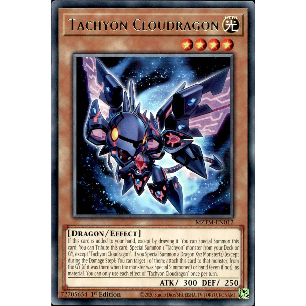 Tachyon Cloudragon MZTM-EN012 Yu-Gi-Oh! Card from the Maze of the Master Set