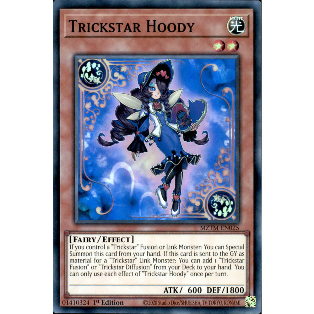 Trickstar Hoody MZTM-EN025 Yu-Gi-Oh! Card from the Maze of the Master Set