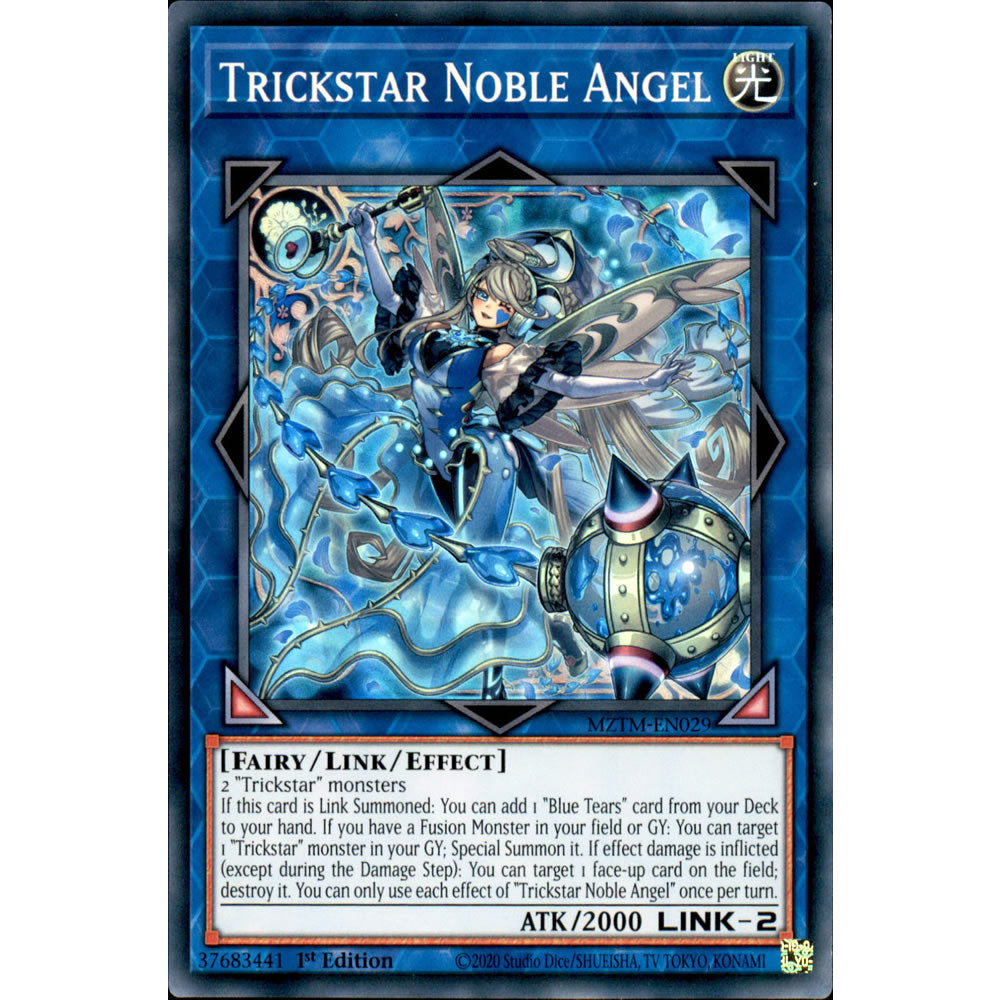 Trickstar Noble Angel MZTM-EN029 Yu-Gi-Oh! Card from the Maze of the Master Set