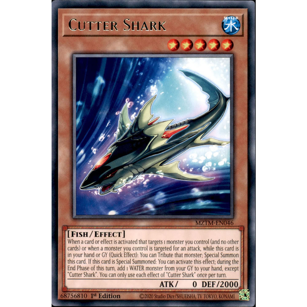 Cutter Shark MZTM-EN046 Yu-Gi-Oh! Card from the Maze of the Master Set