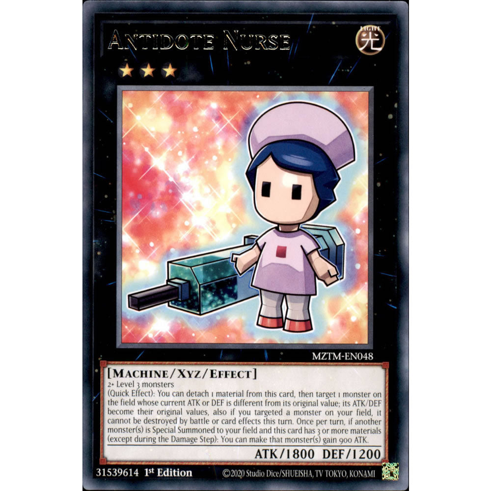 Antidote Nurse MZTM-EN048 Yu-Gi-Oh! Card from the Maze of the Master Set