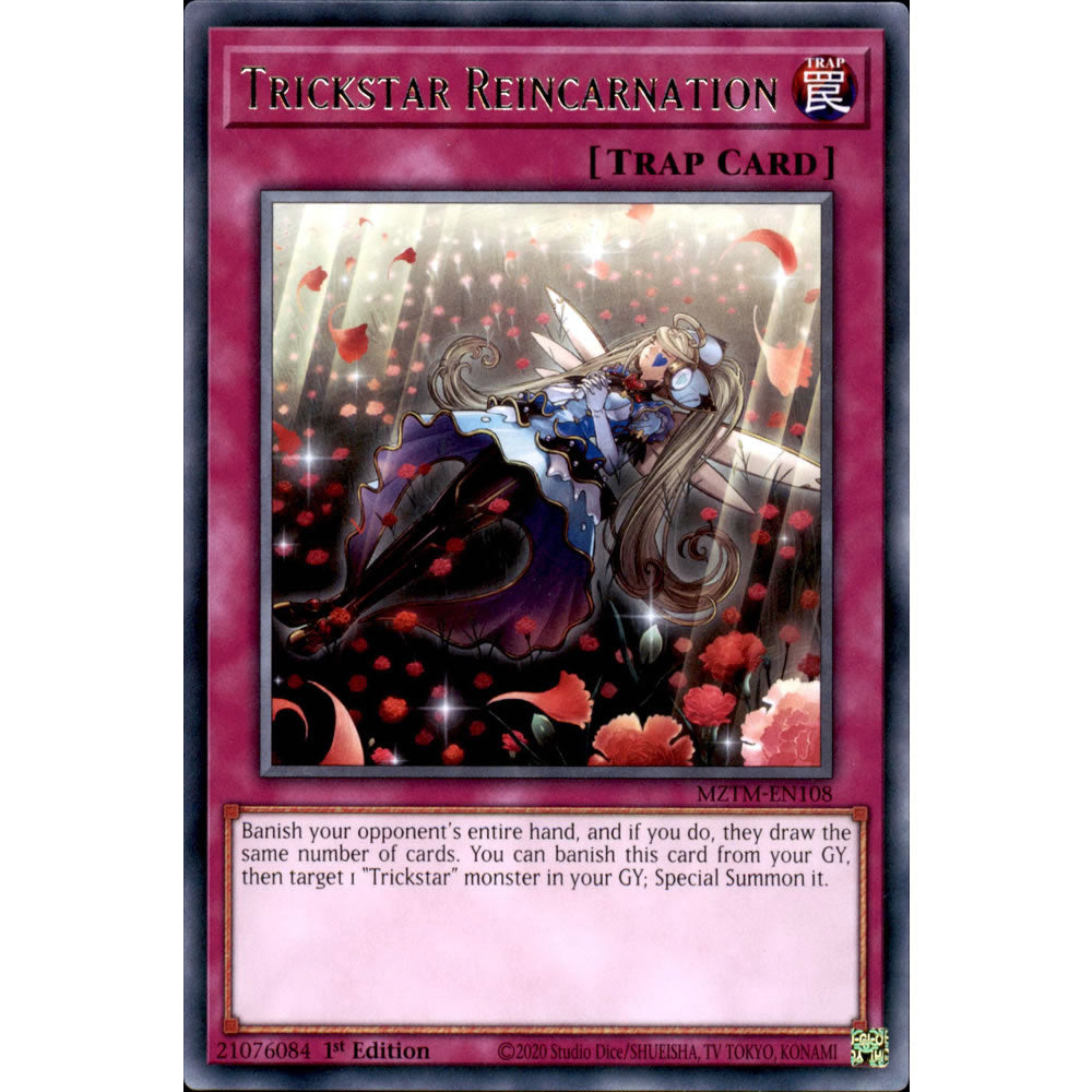 Trickstar Reincarnation MZTM-EN108 Yu-Gi-Oh! Card from the Maze of the Master Set