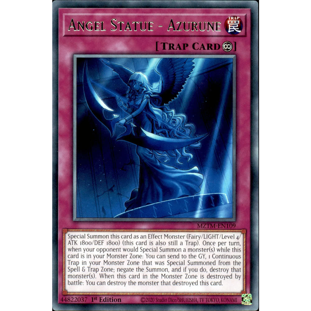 Angel Statue - Azurune MZTM-EN109 Yu-Gi-Oh! Card from the Maze of the Master Set