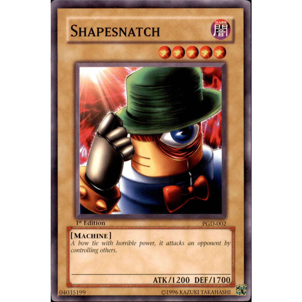 Shapesnatch PGD-002 Yu-Gi-Oh! Card from the Pharaonic Guardian Set