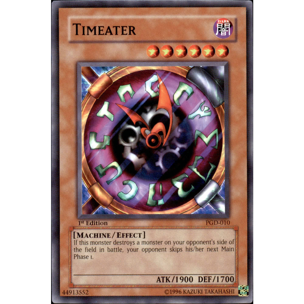 Timeater PGD-010 Yu-Gi-Oh! Card from the Pharaonic Guardian Set