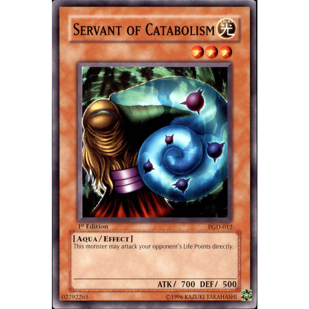 Servant of Catabolism PGD-012 Yu-Gi-Oh! Card from the Pharaonic Guardian Set