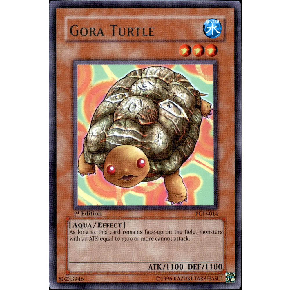 Gora Turtle PGD-014 Yu-Gi-Oh! Card from the Pharaonic Guardian Set