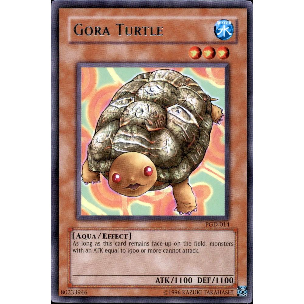 Gora Turtle PGD-014 Yu-Gi-Oh! Card from the Pharaonic Guardian Set