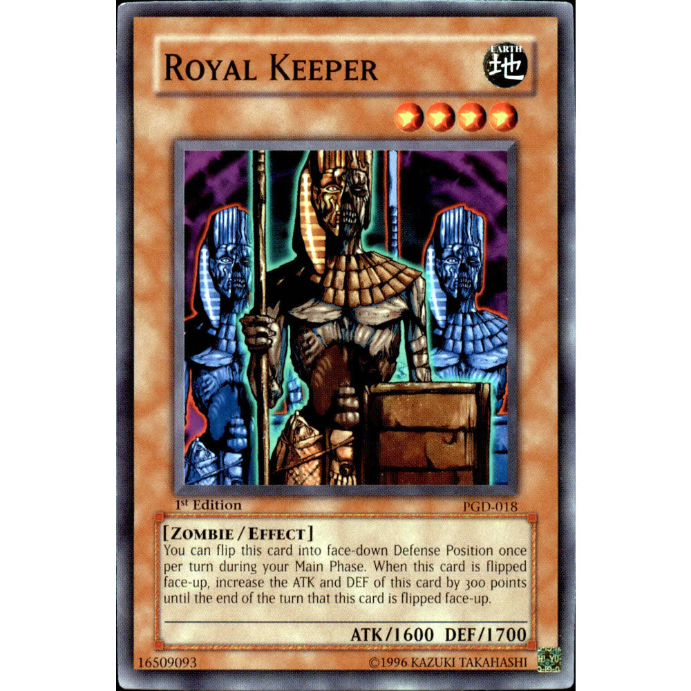 Royal Keeper PGD-018 Yu-Gi-Oh! Card from the Pharaonic Guardian Set