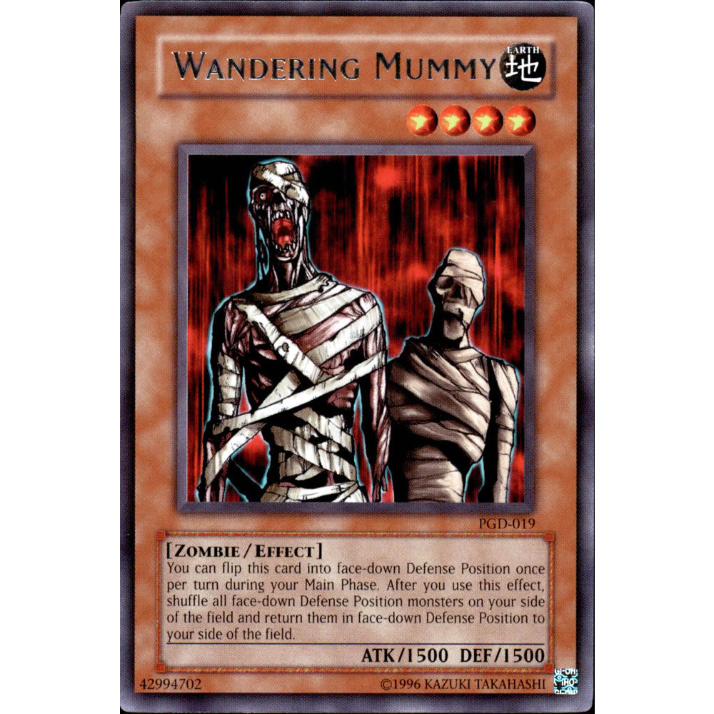 Wandering Mummy PGD-019 Yu-Gi-Oh! Card from the Pharaonic Guardian Set