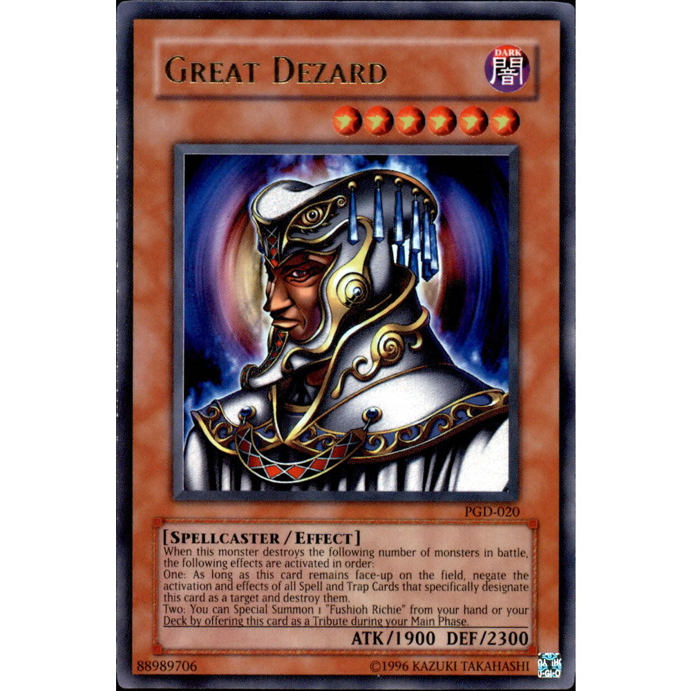 Great Dezard PGD-020 Yu-Gi-Oh! Card from the Pharaonic Guardian Set