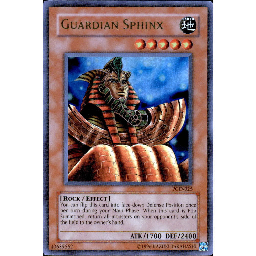 Guardian Sphinx PGD-025 Yu-Gi-Oh! Card from the Pharaonic Guardian Set