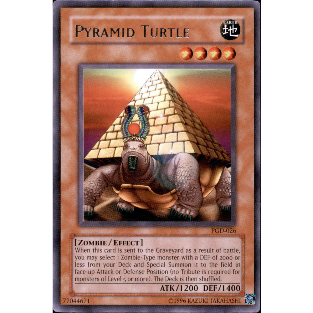 Pyramid Turtle PGD-026 Yu-Gi-Oh! Card from the Pharaonic Guardian Set