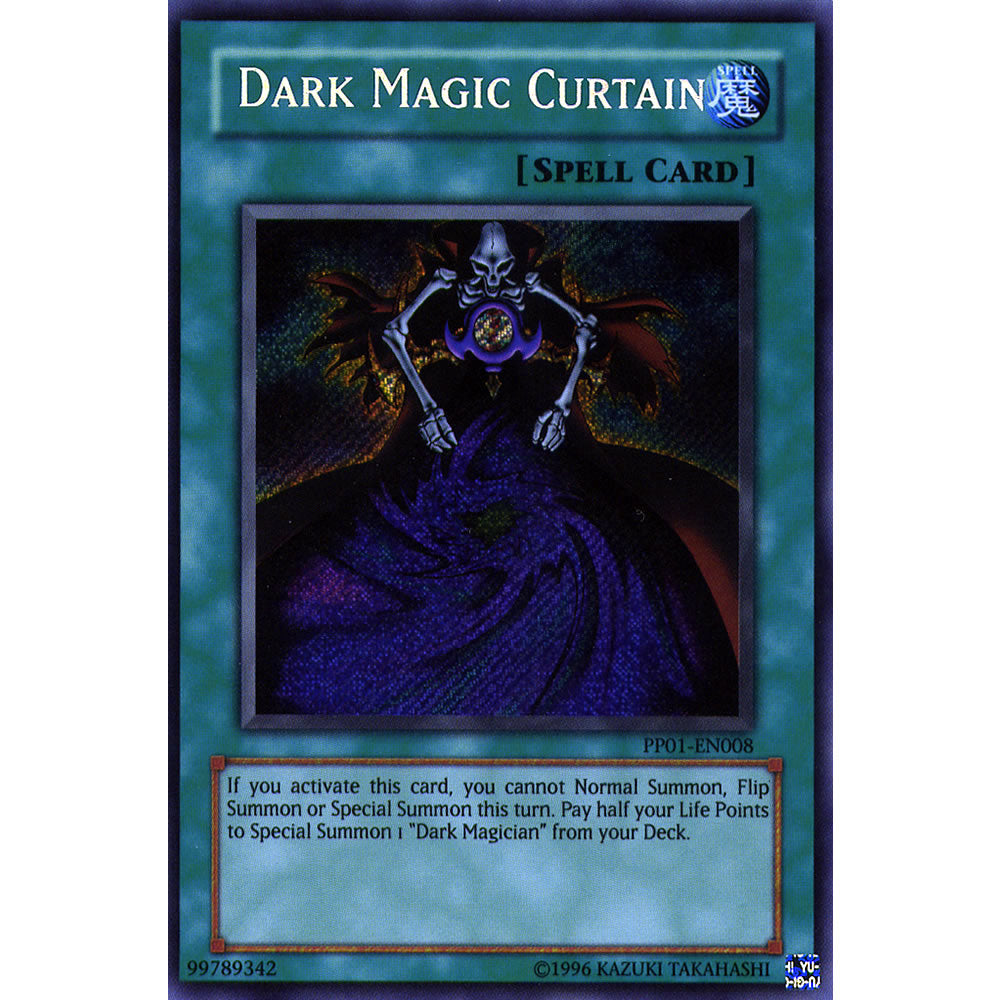 Dark Magic Curtain PP01-EN008 Yu-Gi-Oh! Card from the Premium Pack 1 Set