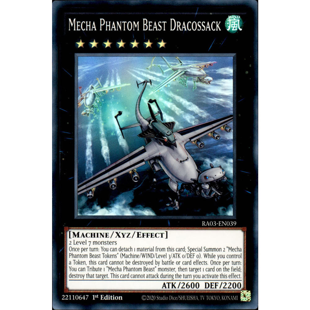 Mecha Phantom Beast Dracossack RA03-EN039 Yu-Gi-Oh! Card from the Quarter Century Bonanza Set