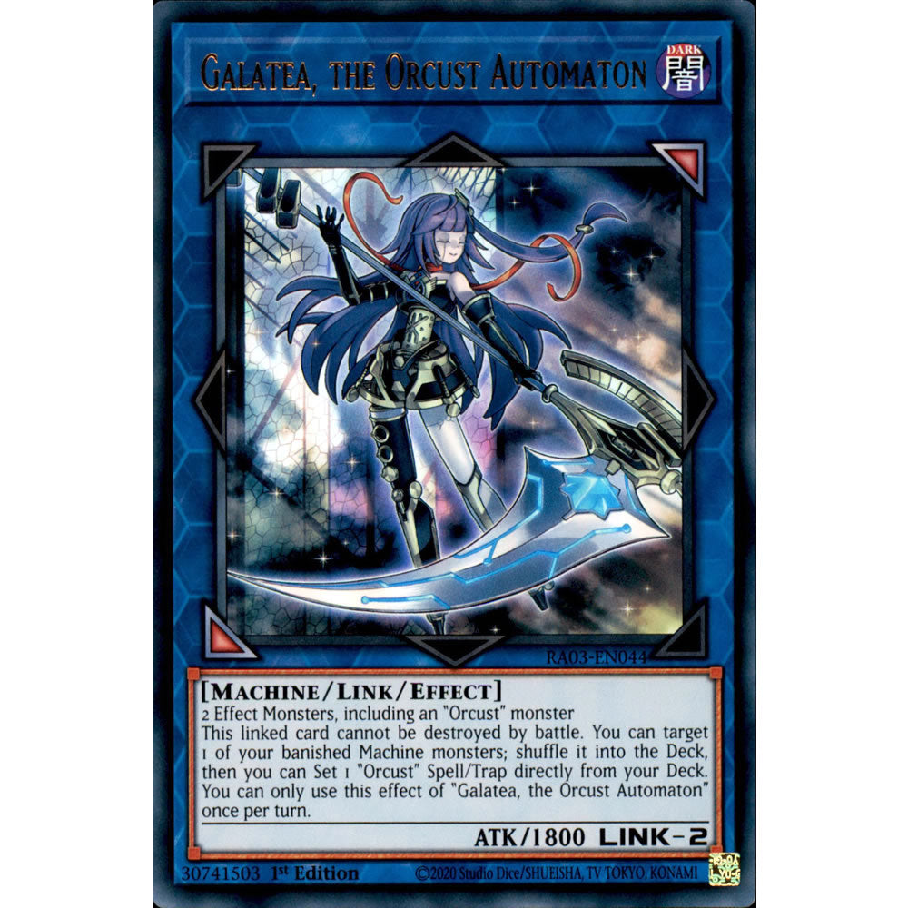 Galatea, the Orcust Automaton RA03-EN044 Yu-Gi-Oh! Card from the Quarter Century Bonanza Set