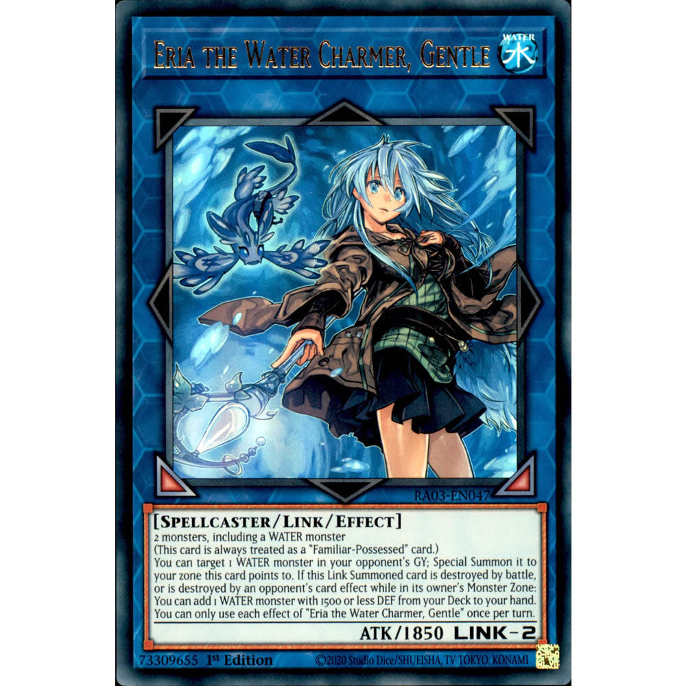 Eria the Water Charmer, Gentle RA03-EN047 Yu-Gi-Oh! Card from the Quarter Century Bonanza Set