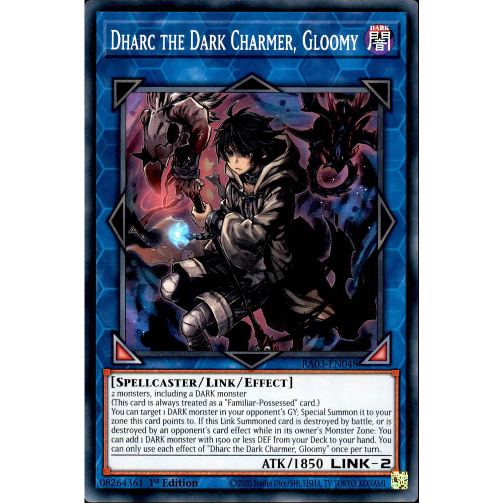 Dharc the Dark Charmer, Gloomy RA03-EN048 Yu-Gi-Oh! Card from the Quarter Century Bonanza Set