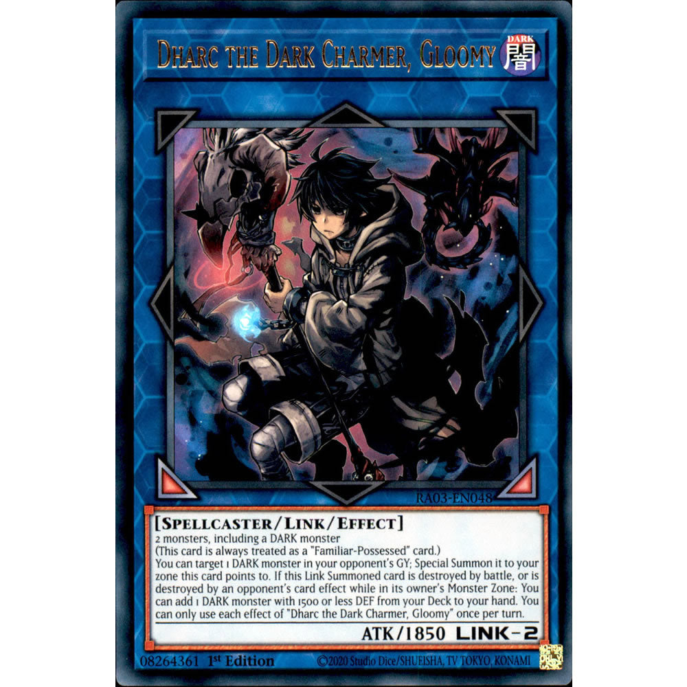 Dharc the Dark Charmer, Gloomy RA03-EN048 Yu-Gi-Oh! Card from the Quarter Century Bonanza Set