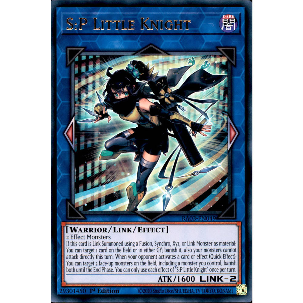 S:P Little Knight RA03-EN049 Yu-Gi-Oh! Card from the Quarter Century Bonanza Set