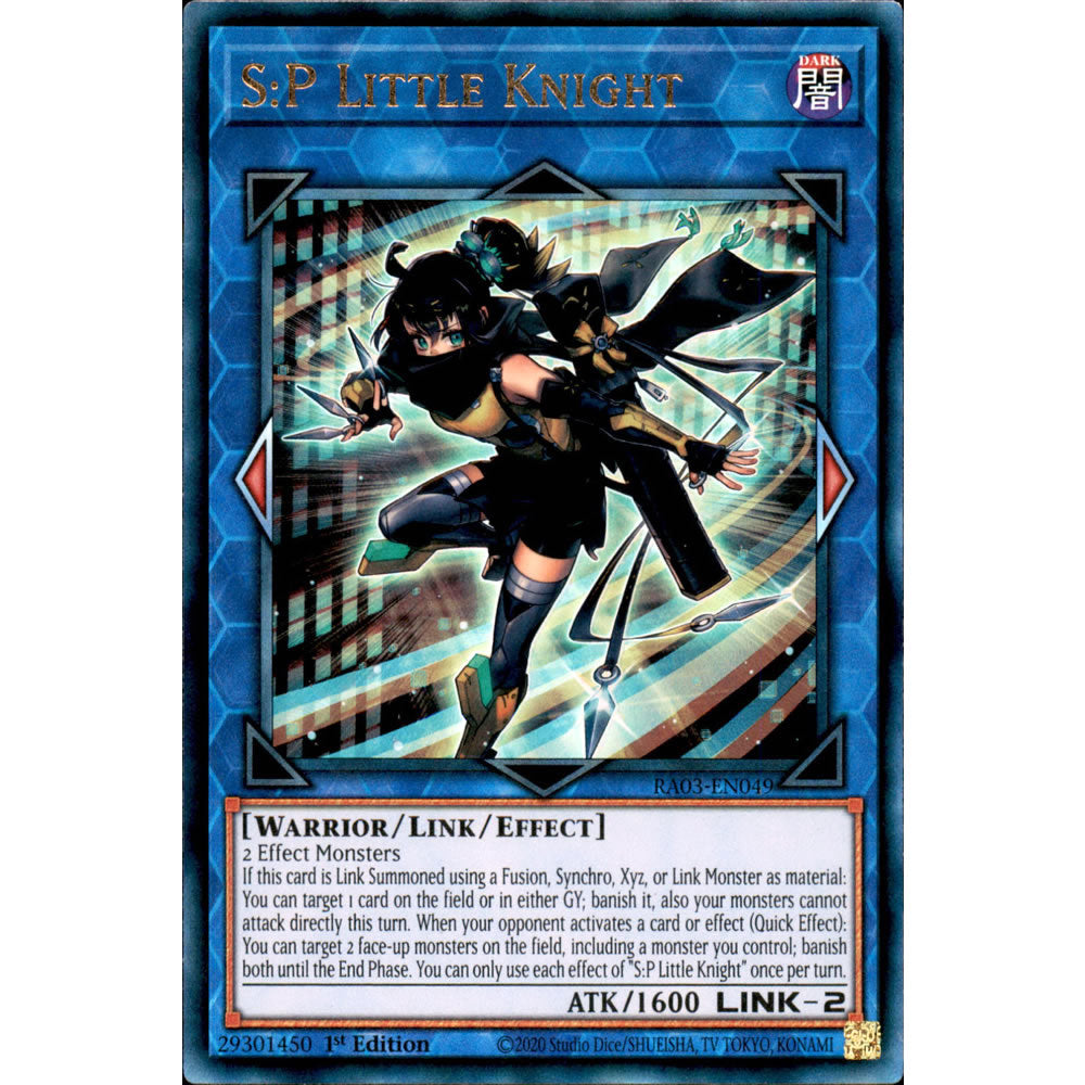 S:P Little Knight RA03-EN049 Yu-Gi-Oh! Card from the Quarter Century Bonanza Set