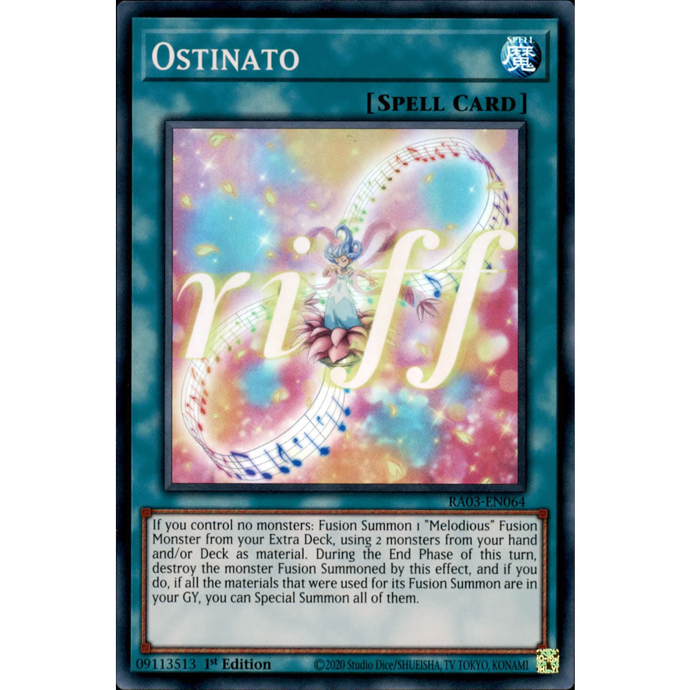 Ostinato RA03-EN064 Yu-Gi-Oh! Card from the Quarter Century Bonanza Set