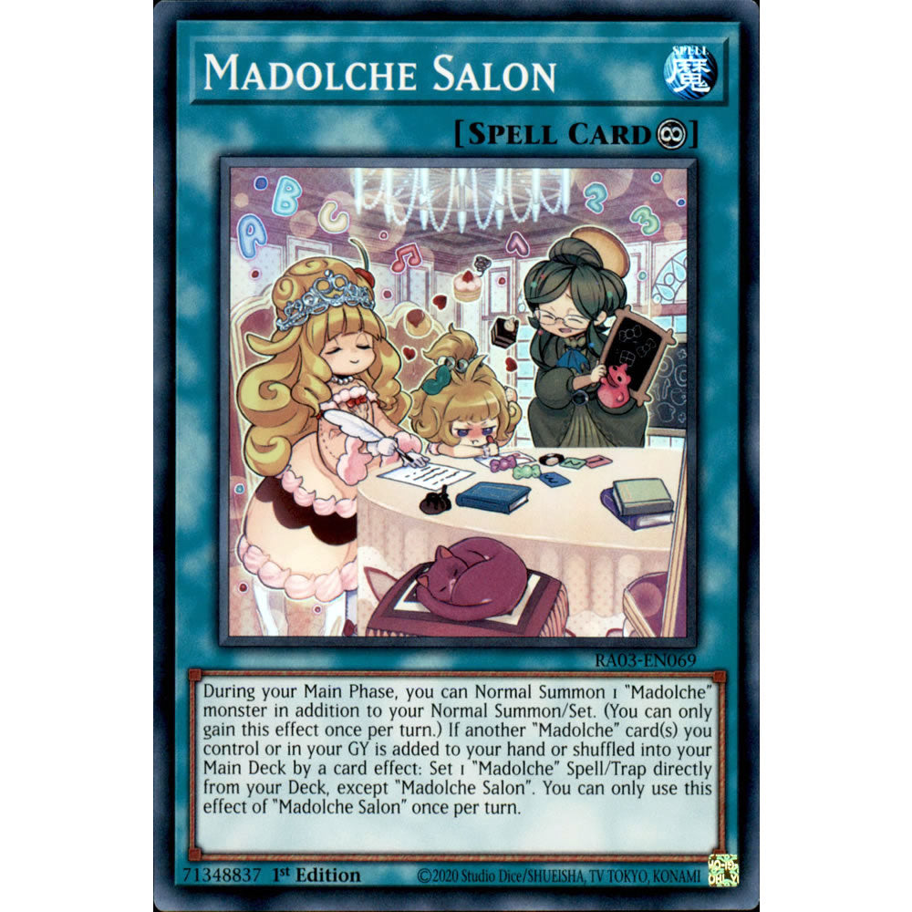 Madolche Salon RA03-EN069 Yu-Gi-Oh! Card from the Quarter Century Bonanza Set