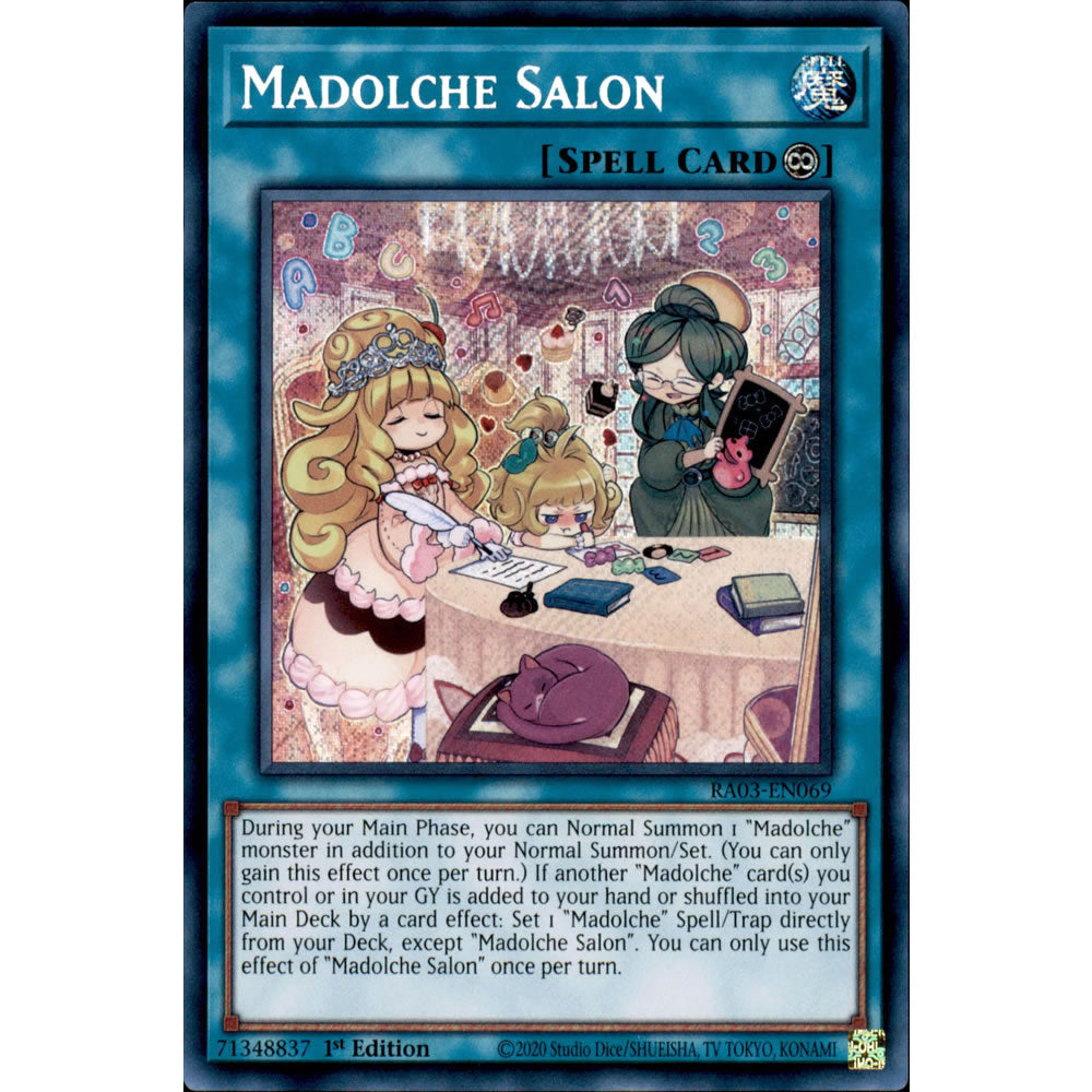 Madolche Salon RA03-EN069 Yu-Gi-Oh! Card from the Quarter Century Bonanza Set