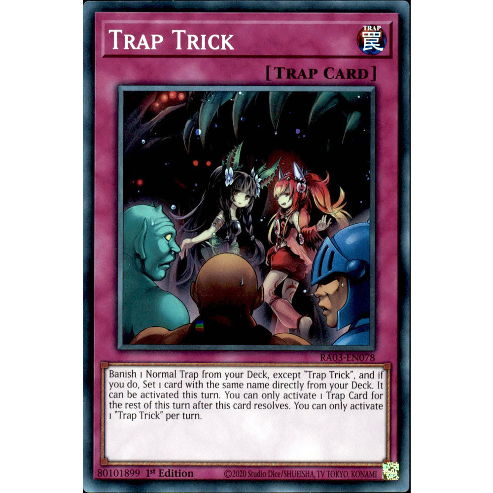 Trap Trick RA03-EN078 Yu-Gi-Oh! Card from the Quarter Century Bonanza Set