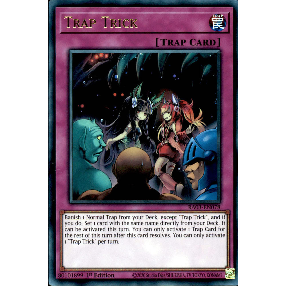 Trap Trick RA03-EN078 Yu-Gi-Oh! Card from the Quarter Century Bonanza Set