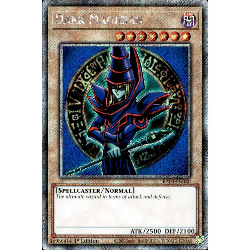 Dark Magician RA03-EN080 Yu-Gi-Oh! Card from the Quarter Century Bonanza Set