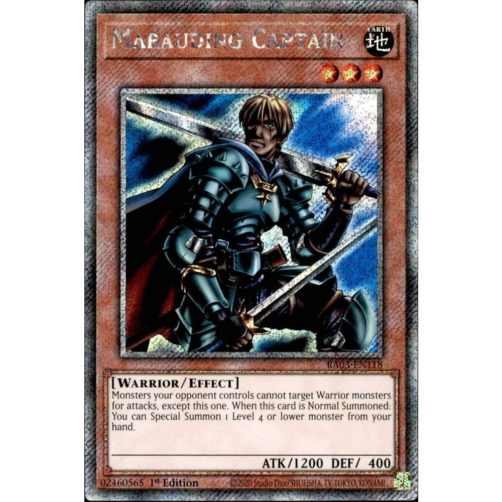 Marauding Captain RA03-EN118 Yu-Gi-Oh! Card from the Quarter Century Bonanza Set