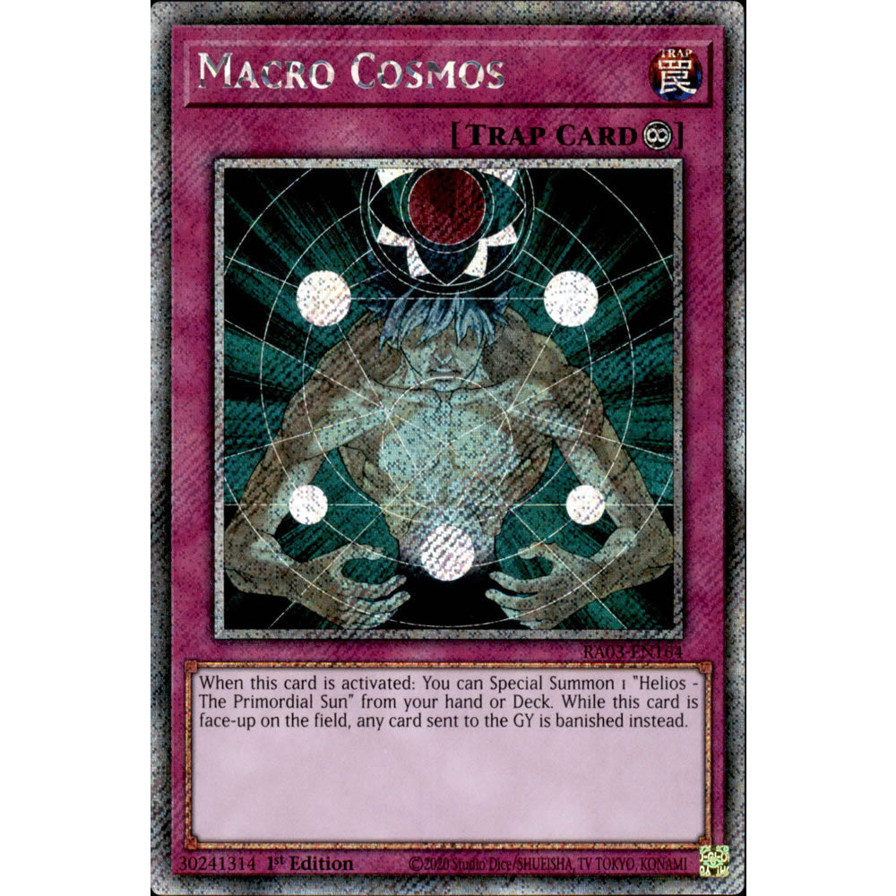 Macro Cosmos RA03-EN164 Yu-Gi-Oh! Card from the Quarter Century Bonanza Set