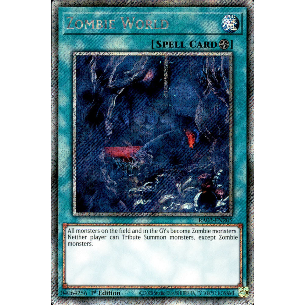 Zombie World RA03-EN205 Yu-Gi-Oh! Card from the Quarter Century Bonanza Set