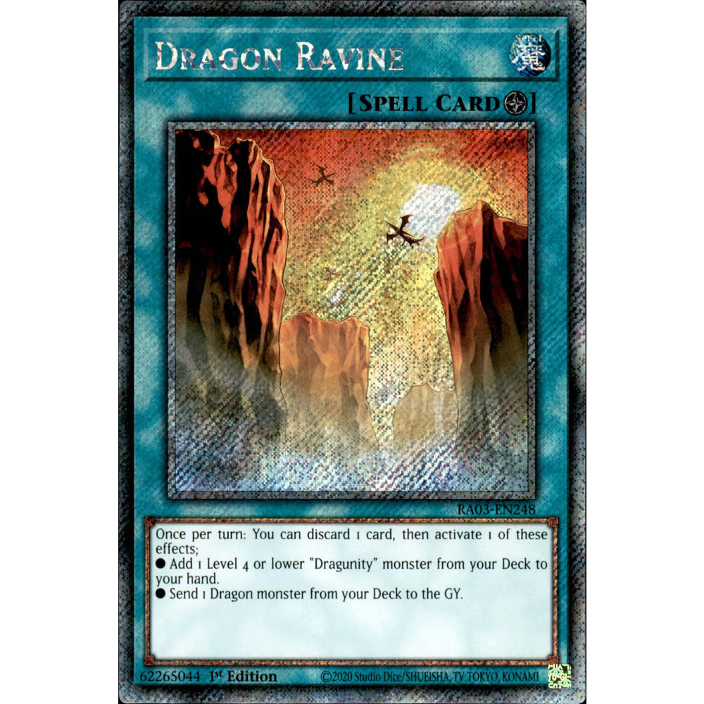 Dragon Ravine RA03-EN248 Yu-Gi-Oh! Card from the Quarter Century Bonanza Set