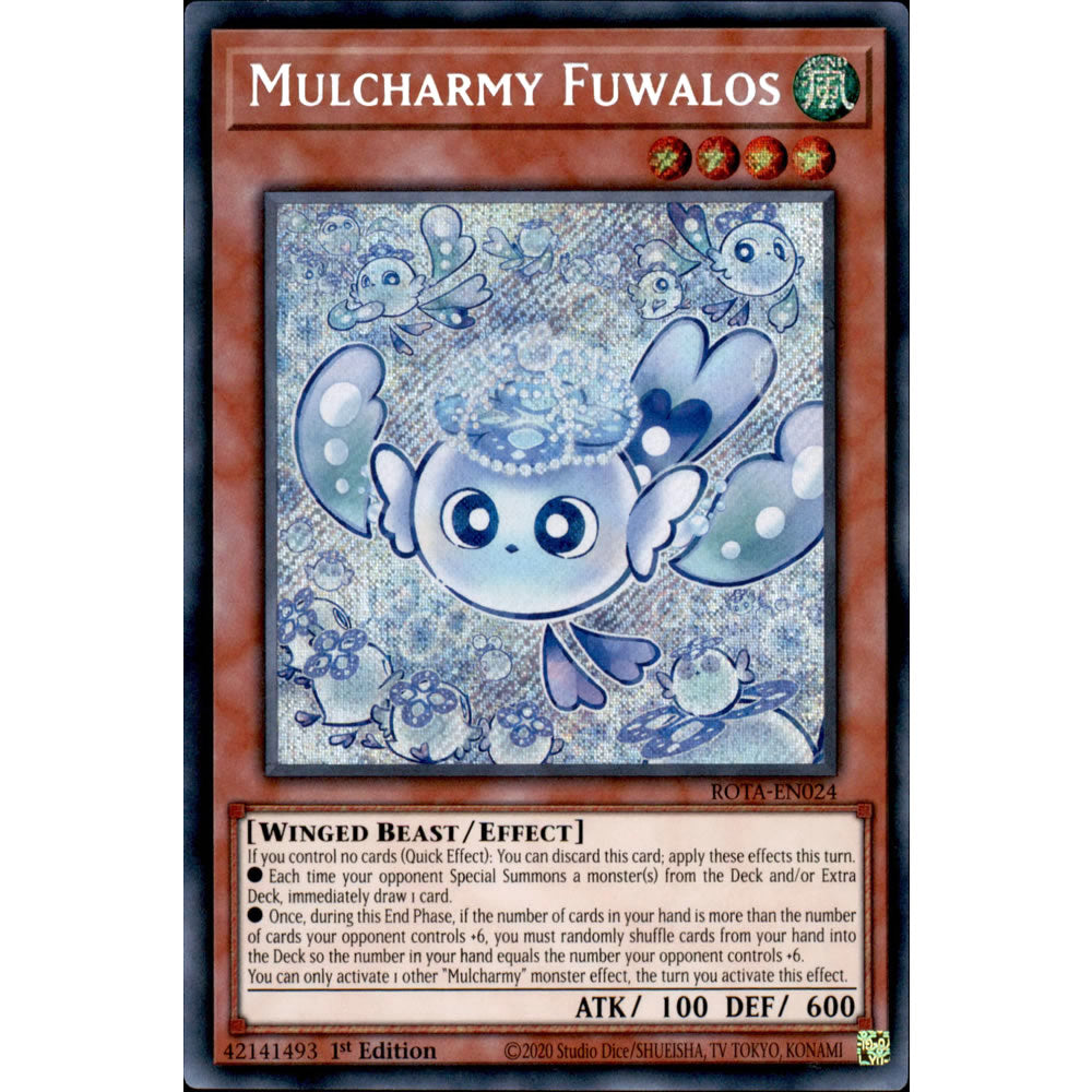 Mulcharmy Fuwalos ROTA-EN024 Yu-Gi-Oh! Card from the Rage of the Abyss Set