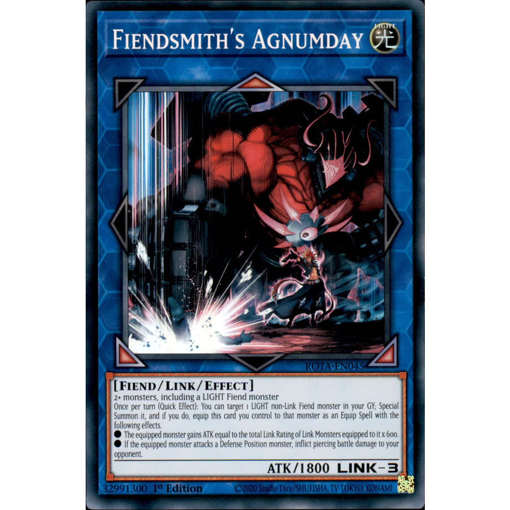 Fiendsmith's Agnumday ROTA-EN045 Yu-Gi-Oh! Card from the Rage of the Abyss Set