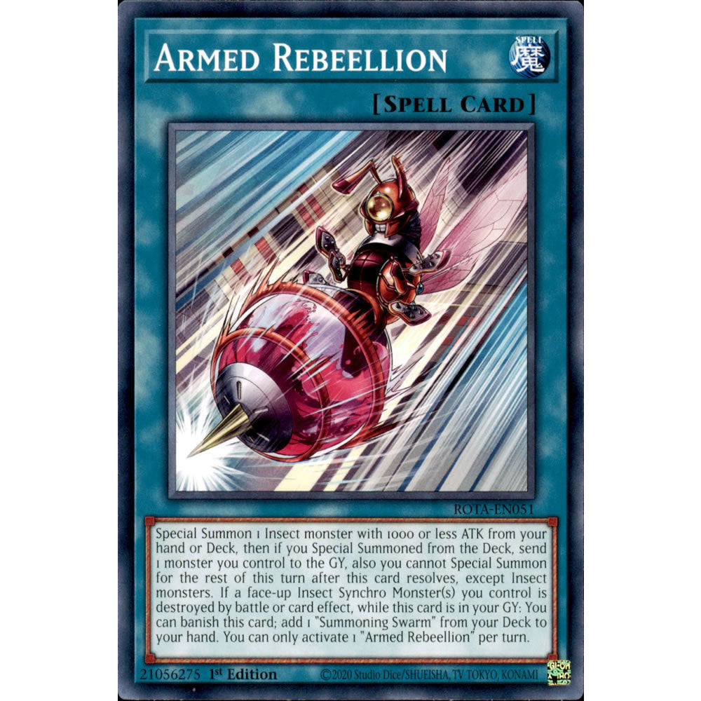 Armed Rebeellion ROTA-EN051 Yu-Gi-Oh! Card from the Rage of the Abyss Set