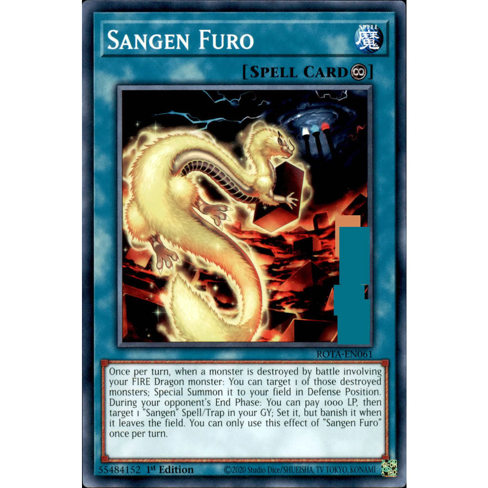 Sangen Furo ROTA-EN061 Yu-Gi-Oh! Card from the Rage of the Abyss Set