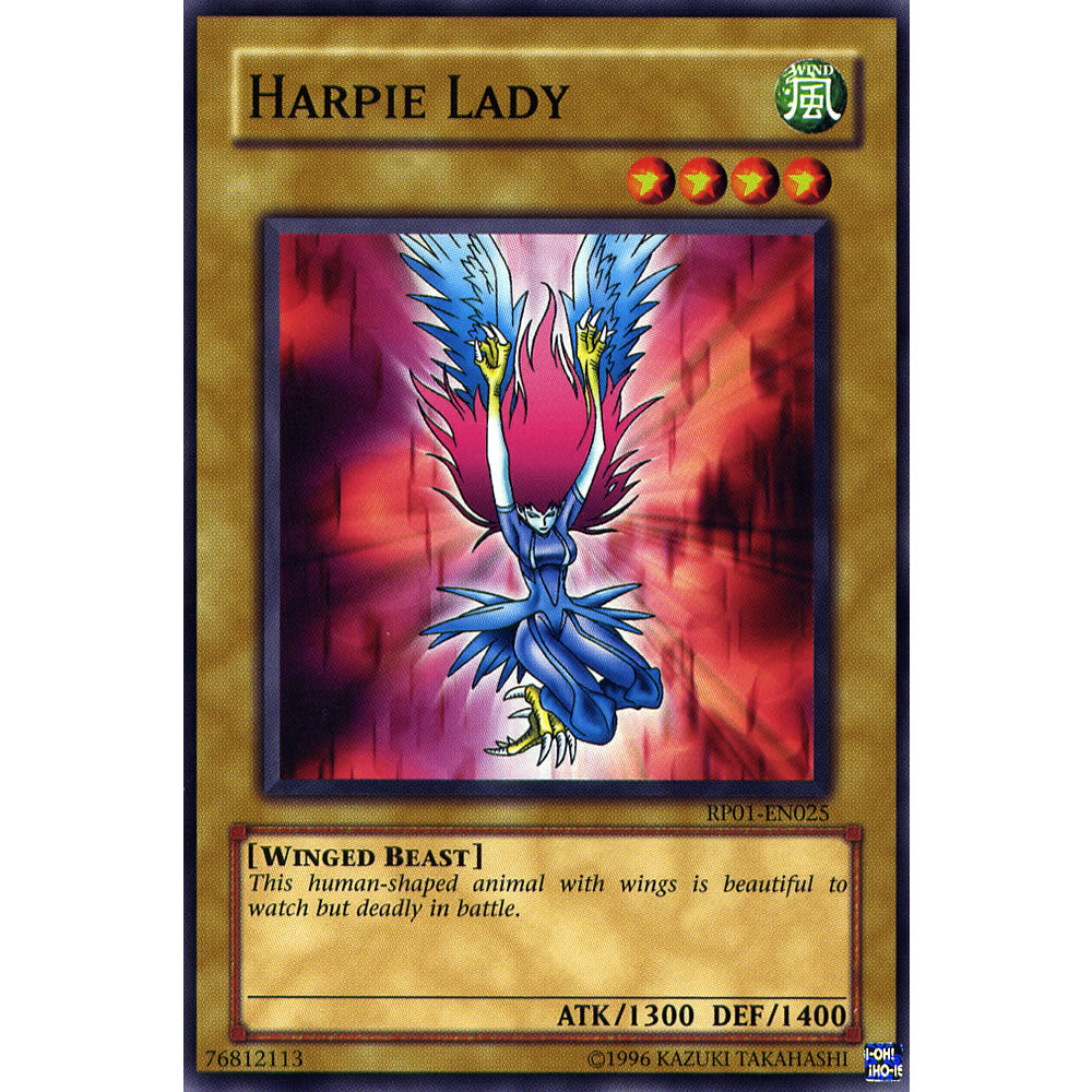 Harpie Lady RP01-EN025 Yu-Gi-Oh! Card from the Retro Pack 1 Set