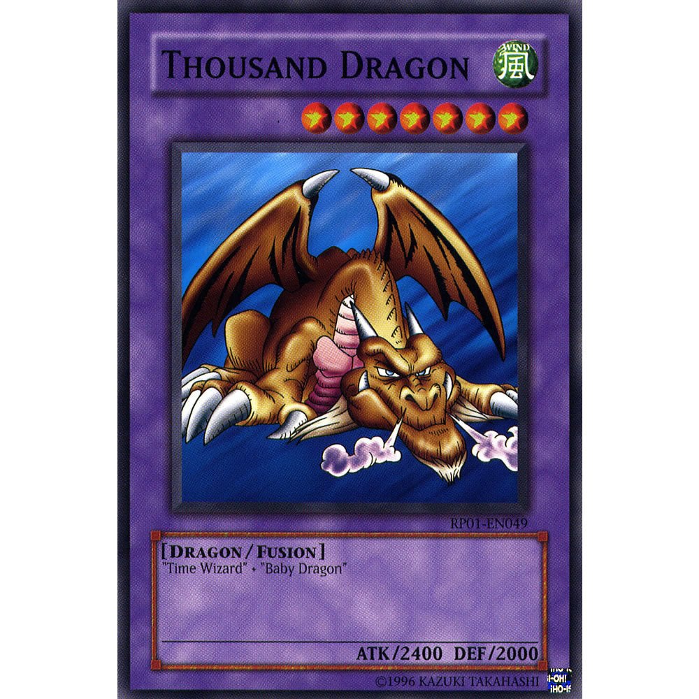 Thousand Dragon RP01-EN049 Yu-Gi-Oh! Card from the Retro Pack 1 Set