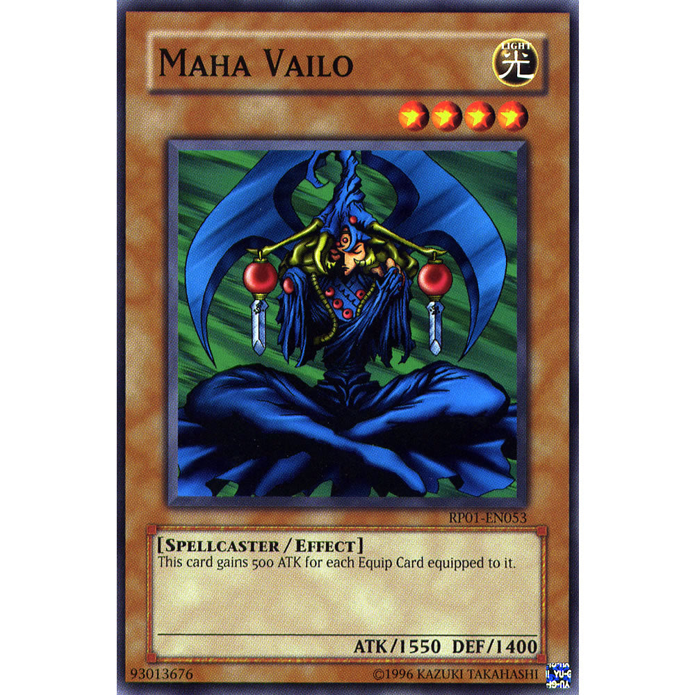 Maha Vailo RP01-EN053 Yu-Gi-Oh! Card from the Retro Pack 1 Set