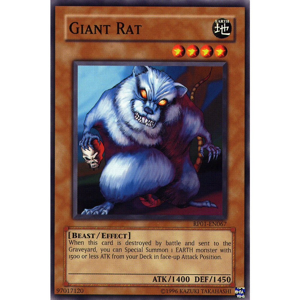 Giant Rat RP01-EN067 Yu-Gi-Oh! Card from the Retro Pack 1 Set